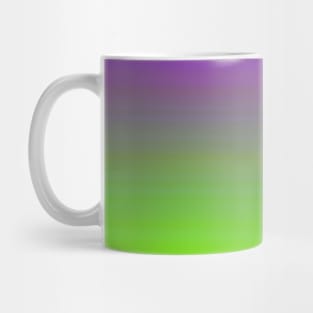 blue purple green abstract texture Mug